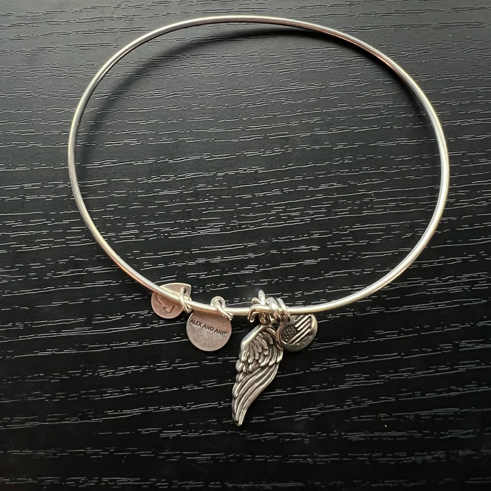 Alex and Ani wing bracelet